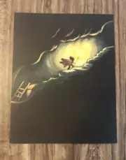 THINGS IN THE BASEMENT Ben Hatke NYCC COMIC CON EXCLUSIVE LITHO POSTER 8" X 10"