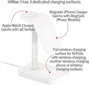 Twelve South HiRise 3 Triple Wireless Charger (Black)