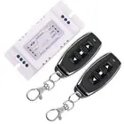 Motor Wireless Remote Switch Universal 2 Channel RF433MHz Remote Control 12V