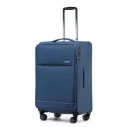 Tosca So-Lite 4W 67cm Medium Suitcase Blue