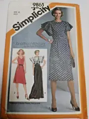 Dress Jacket 12 Simplicity 9863 Sewing Pattern Jonathan Hitchcock Reuben Thomas