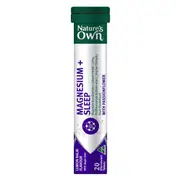 Nature's Own Effervescent Magnesium + Sleep Tablets 20 Pack