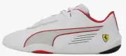 PUMA Ferrari R-Cat Machina Gr 45 NEU Weiß/Grau/Rot