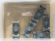 LEGO Parts - Dark Bluish Gray Plate 1 x 1 Bar Handles on Ends - No 78257 - QTY 5