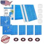 Value Pack: 8 LEVOIT Humidifier Filters + 4 White Sponge Filters for Cleaning