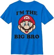 [Nintendo] Boy's Big Bro Graphic T-Shirt