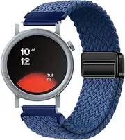 Strap Compatible with CMF Watch Pro 2, Braided Nylon Strap, Unisex, Elastic Replacement Strap, Rainbow Colours