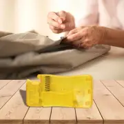 1) Yellow Needle Threader for Hand and Machine Sewing No More Struggling