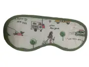 Love New York Multi Cotton PRINT SLEEP MASK, EYE MASK, TRAVEL GIFT Last One