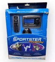 SIRIUS Sportster REPLAY SP-TK2 Music, Sports, Talk + Vehicle Kit, New!
