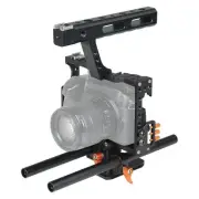 Video Camera Cage Stabilizer For Panasonic Lumix Dmc-Gh4 / Sony A7 Series - Oran