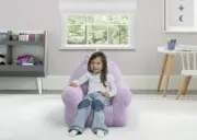 Kids Plush Cozy Chair Seat Comfortable Armchair Purple Unicorn Toddler Furniture