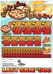Pull Tab Tickets - Jar Tickets - Game - Little Slice of Heaven