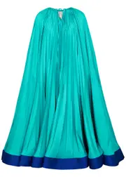 Roksanda Anaphora Pleated Satin Dress - Blue - 10 (UK10 / S) 10 (UK10 / S)