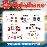 Rear Nolathane Suspension Bush Kit for SUBARU IMPREZA WRX GV SEDAN GR HATCH