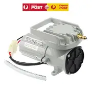 Air Pump Oxygen Supply Pump Permanent Aquarium Inflated Aerator DC12V 160L/M