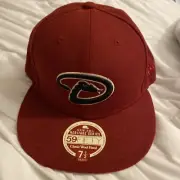 Arizona Diamondbacks New Era 7 1/2 (59.6 cm) Classic Wool Hat. World Series.