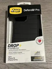 OtterBox Defender Pro Case w/ Holster Clip for Apple iPhone 12 & iPhone 12 Pro