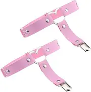 [Outman] Adjustable Sexy Elasticity Leg Harness Garter Belts Punk Gothic Thigh Ring Garter with Metal Clip