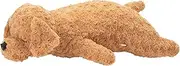 (Amazon.co.jp Exclusive) 85449-15 Ribuhaha Hugging Pillow, Nemu Nemu Animals, Toy Poodle Mocha, L Size, Total Length Approx. 28.0 inches (71 cm), Fluffy, Mochi, Dog, Stuffed Toy, Toy Pillow, Gift