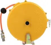 POPETPOP 1pc Automatic Retractable Hose Reel Air Hose Storage Winding Tool Lightweight Wall-mounted Design for Garden Garage and Workshop Use