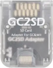 TF Card Reader GC2SD Memory Card Adapter Micro SD Card Reader for NS Gamecube Wi