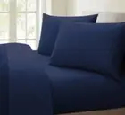 NWT Poppy & Fritz Navy Blue TWIN DUVET Cover Set
