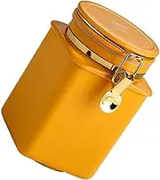 Cabilock Coffee Bean Storage Jar Airtight Container with Release Valve for Freshness for Home Office Cafe Use Moisture Design