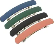 AUTSUPPL French Hair Pin Large Barrettes for Women Hair Barrettes for Girls Ponytail Clip