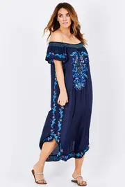 Blossom Long Kaftan--RUB-BLOS-S17