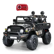 Funtok R04A 12V 7AH Powered Officially Licensed Kids Electric Ride on Truck Dual 35W Motor 4.5 km/h Speed Safety with Pa