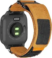 [hemsut h] Compatible for Garmin Venu/Venu 2/Venu 3/ Venu 2 Plus/Venu Sq/Venu Sq 2/ Venu Sq Music (Not Venu 2S) Quick Pins Watch Band, Super Rugged Nylon Sports Strap With Woven Loop Design