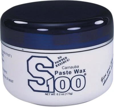 S100 Carnauba Paste Wax 6.2 oz.Tub (13700W)