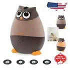 0.5 Gallon Mini Owl Humidifier for Large Rooms - Cool Mist & Auto-Off Feature