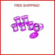 Perfect Pod Cafe Save Reusable K Cup Pod Coffee Filters (6-Pack) Refillable Coff