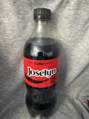 Share a Coke with Joselyn 2025 Personalized Gift Coca~Cola Bottle 20oz Zero