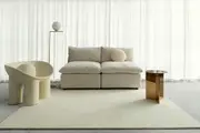Loopsie Seto Ivory Washable Rug