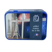 Mini Eiffel Tower Model Kit Gift In A Tin Apples To Pears Fathers Day Gift 40cm