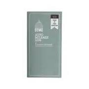 Dome Auto Mileage Log Record Book Gray (770) 219022