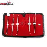 Dental Tartar Plaque Calculus Tooth Scraper Scaler Remover Mirror Set PR-406