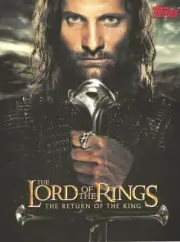 LORD OF THE RINGS THE RETURN OF THE KING DEALER SELL SHEET BY TOPPS 2004
