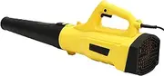 220V 3000W Handheld Electric Leaf Blower, Corded Outdoor Garden Cleaner Tool 6-Speed Settings and Light Duty for Lawn Care