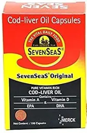 Seven Seas Cod Liver Fish Oil 500 Capsule