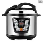 Stainless Steel Electric Pressure Cooker 10L Nonstick 1600W Canner Pot