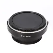 Optical Glass Pentax PK K Lens to Nikon AI AF F D7200 D7100 D80 PK-Nikon Adapter