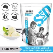 10KG VANILLA LEAN WHEY PROTEIN ISOLATE / CONCENTRATE - LEAN WPI / WPC 10 X 1KG