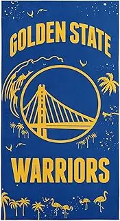 Northwest NBA Golden State Warriors Beach Towel, 30" x 60", Tide