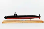 USS Baton Rouge (SSN-689) Submarine Model,Navy,Scale Model,Mahogany,20 inch,LA