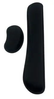 NEW Keyboard Wrist Rest Ergonomic Rest Superfine Fabric and Black