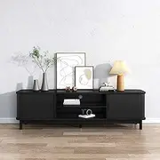 Ribbed Entertainment Unit (Black)